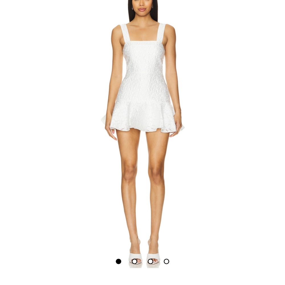 Amanda Uprichard White Mini Dress